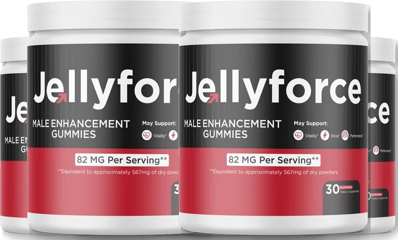 Jelly Force 6 bottle package, a 180 day supply with free US shipping
