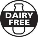 No-dairy emblem
